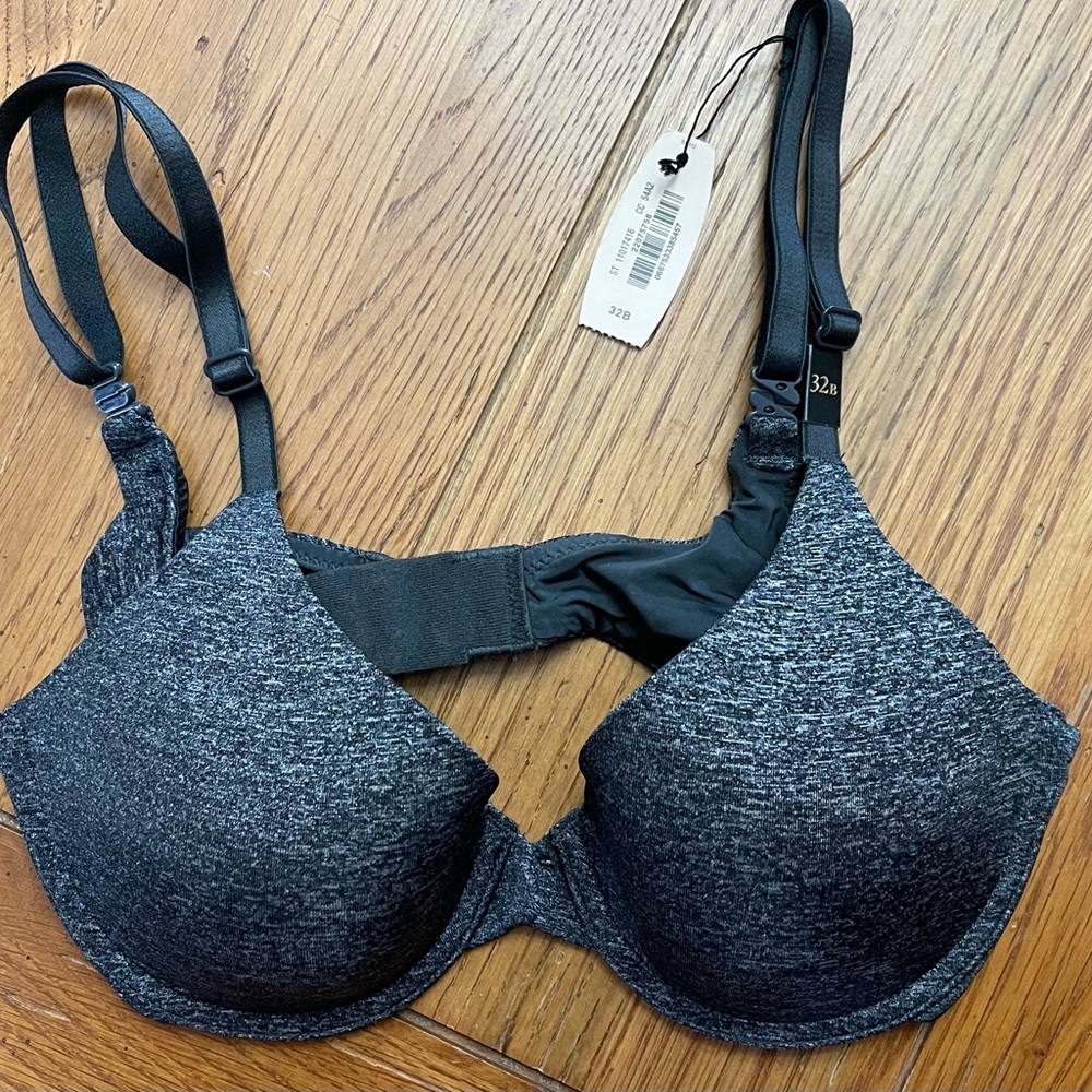 Gray Women's Bra